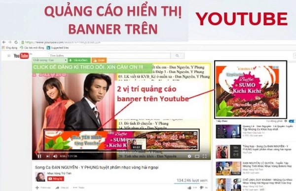 web advertising on youtube