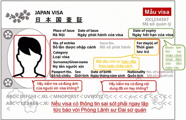 Làm visa nhập cảnh Nhật Bản